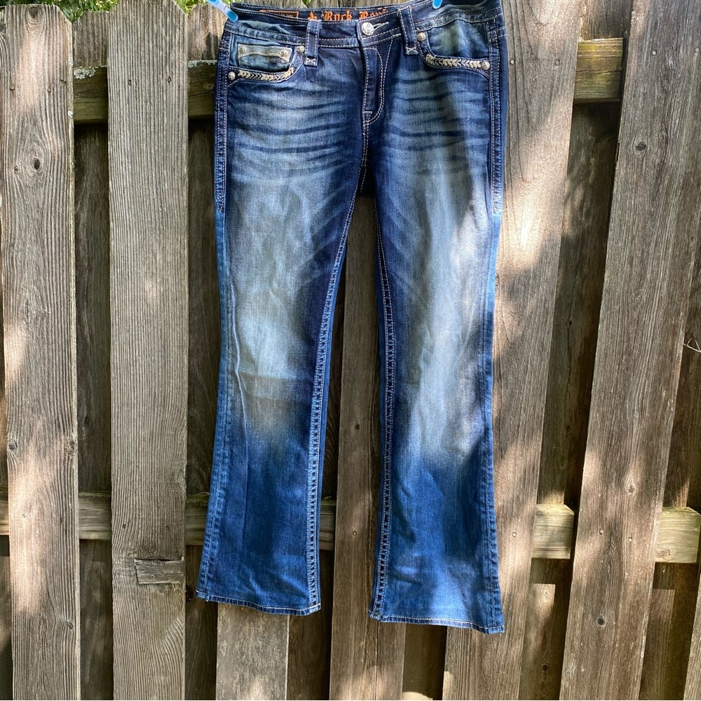 Rock Revival Blue Etty Boot Cut Jeans